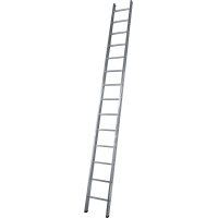 Лестница 1-секционная алюминиевая TOR SC1014 
1*14 приставная