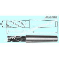 Фреза Концевая d14,0х 80х160 к/х Р6М5  Z=3 КМ2