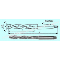 Сверло d  7,2  к/х HSCO (Р6М5К5)